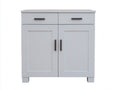 Aparadores madera 100x45x110 cm - Gris - Estilo moderno